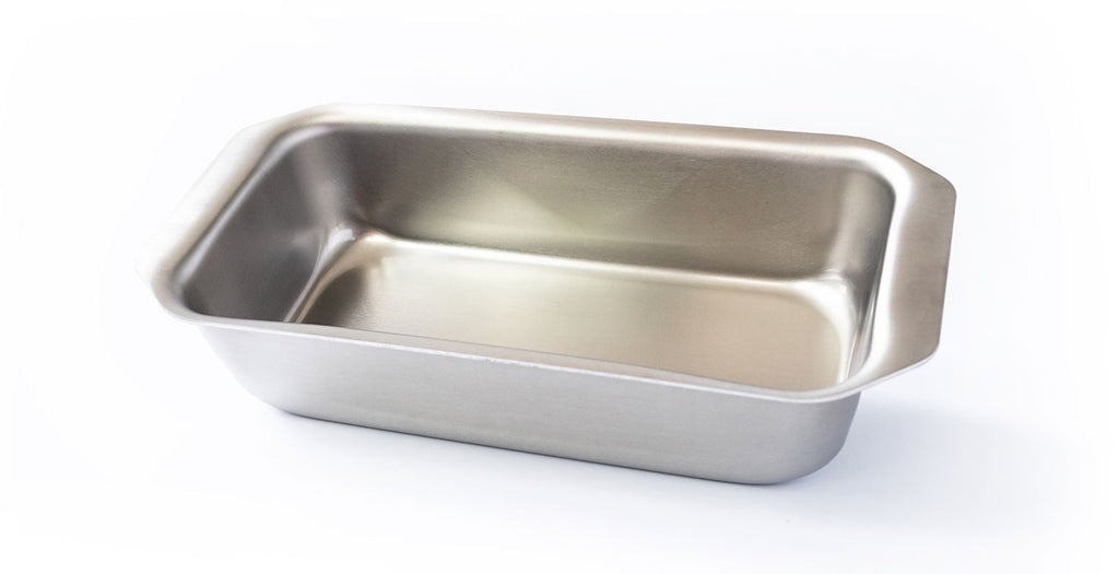 360 Cookware. T-304 Surgical Grade Stainless Steel Handcrafted in the U.S.A. High quality cookware. Loaf Pan. No coating