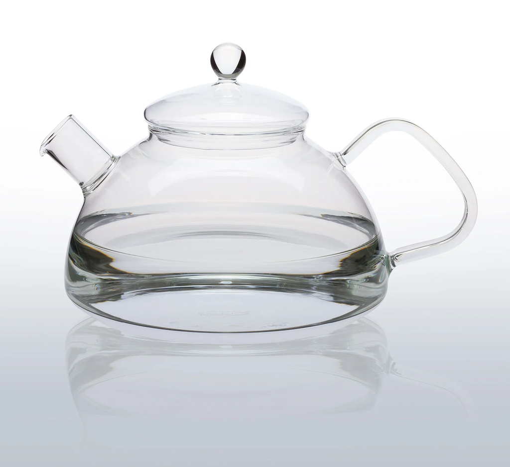 Trendglas JENA German Glass 5 cup Nova Kettle. Heat-resistant German made Borosilicate glass. No heavy metals or other toxic substances and Lead free.