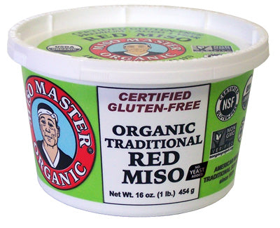 Miso Master Organic Traditional Red Miso Made in USA