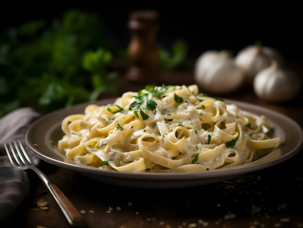 Rich Creamy Vegan Alfredo Sauce