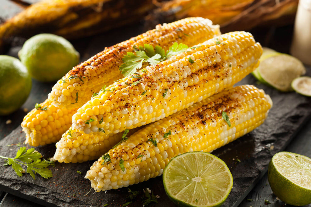 Sweet Grilled Corn with Miso Butter