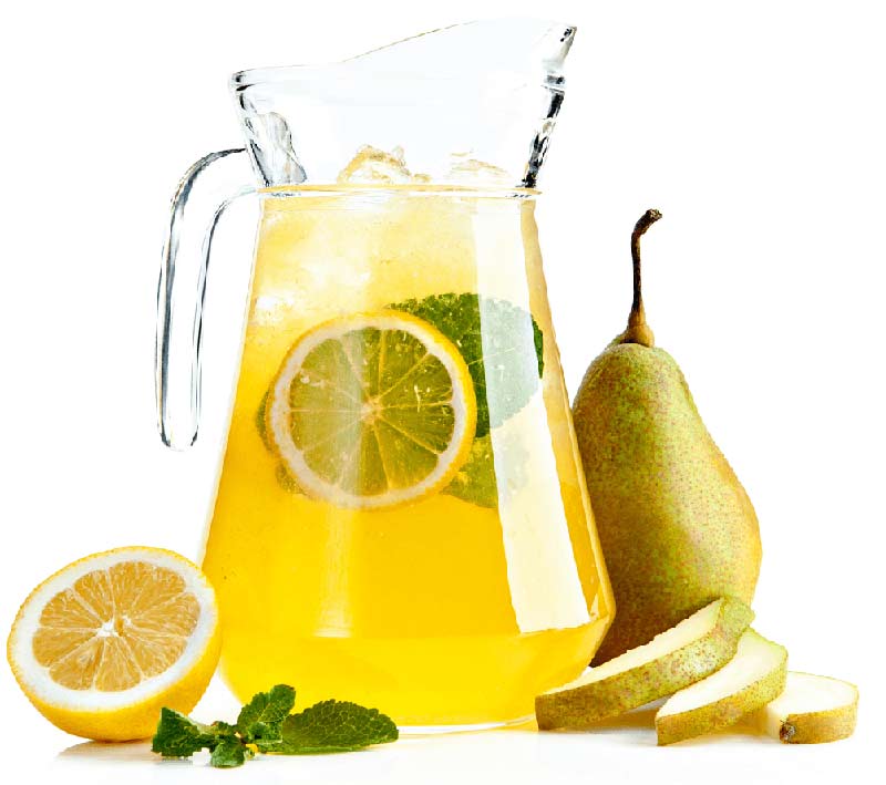 Sencha Green Tea & Pear Juice Cooler