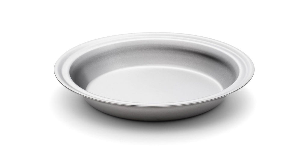 360 Cookware. T-304 Surgical Grade Stainless Steel Handcrafted in the U.S.A. High quality cookware. Pie Pan.