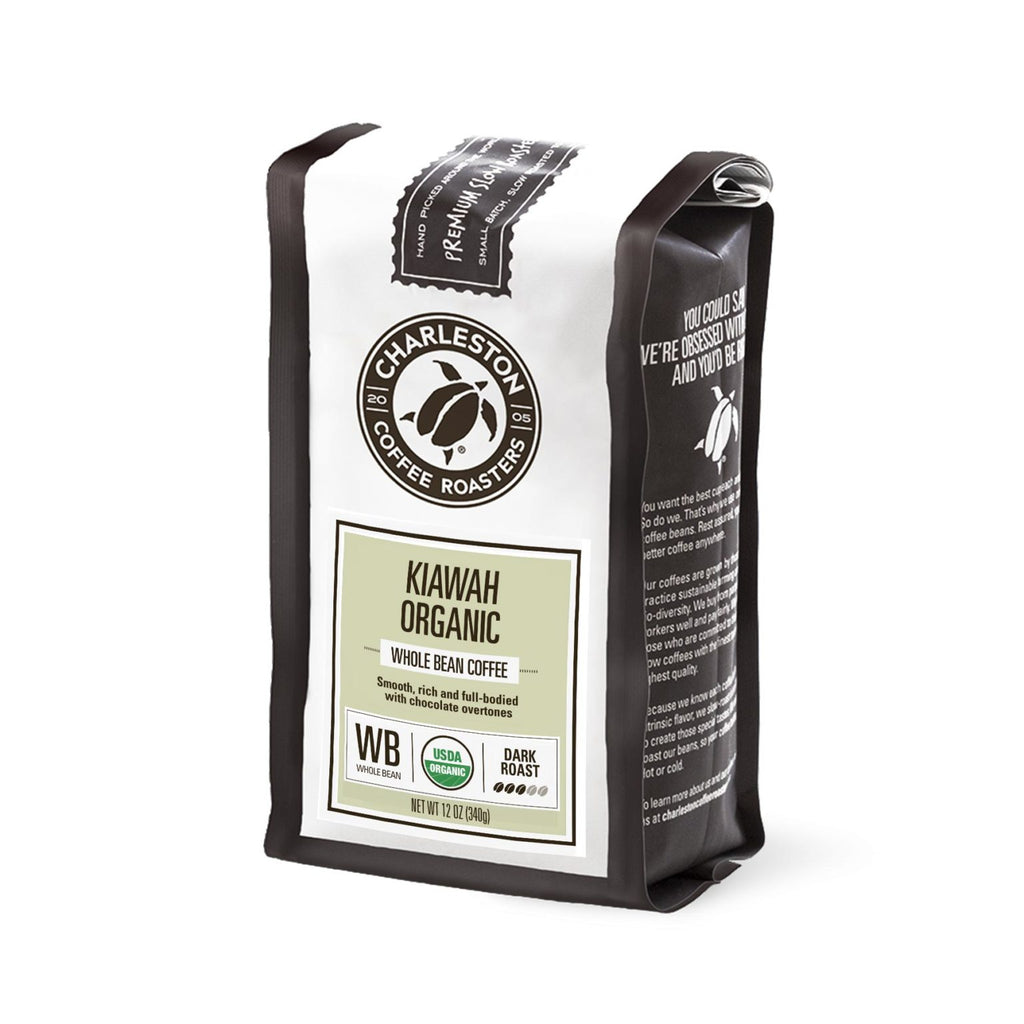 Kiawah Organic Blend – Fresh Roasted Organic Coffee from Charleston Coffee Roasters