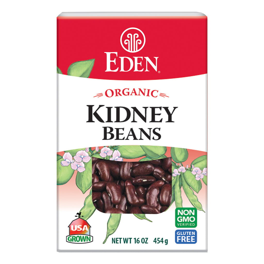 Organic Kidney Beans Eden.    