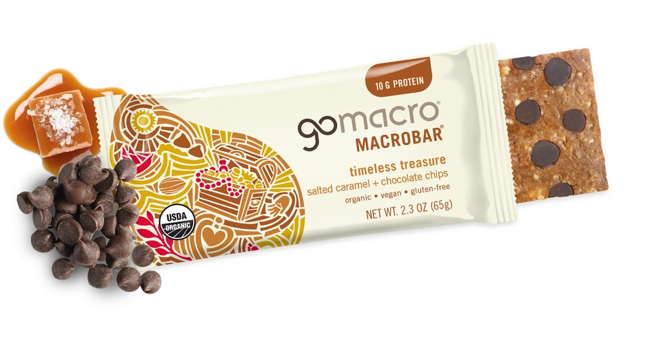 GoMacro Organic Salted Caramel Macrobar  