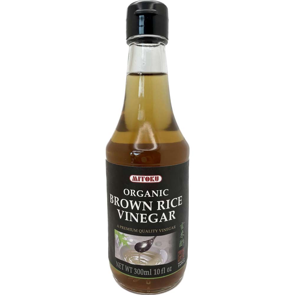 Mitoku Organic Brown Rice Vinegar. Product of Japan.      