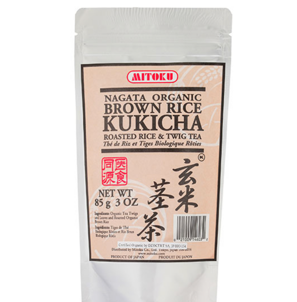 Mitoku Nagata Organic Brown Rice Kukicha Tea Loose.   