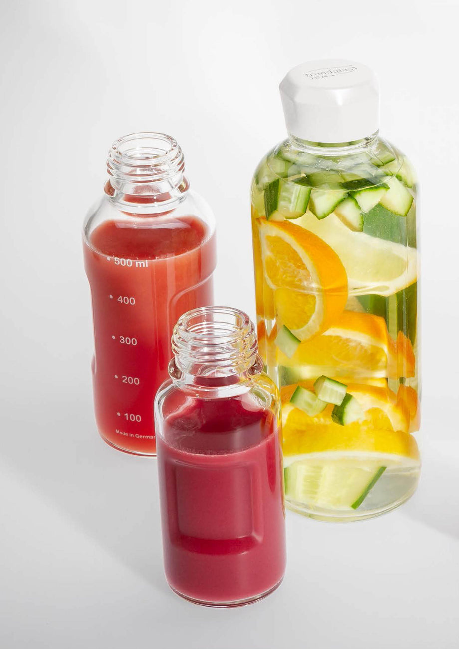 German Glass Water Bottle Bundle