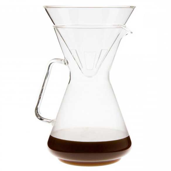 Trendglas JENA German Glass Brasil Coffee Maker. Heat-resistant German made Borosilicate glass. No heavy metals or other toxic substances and Lead free.