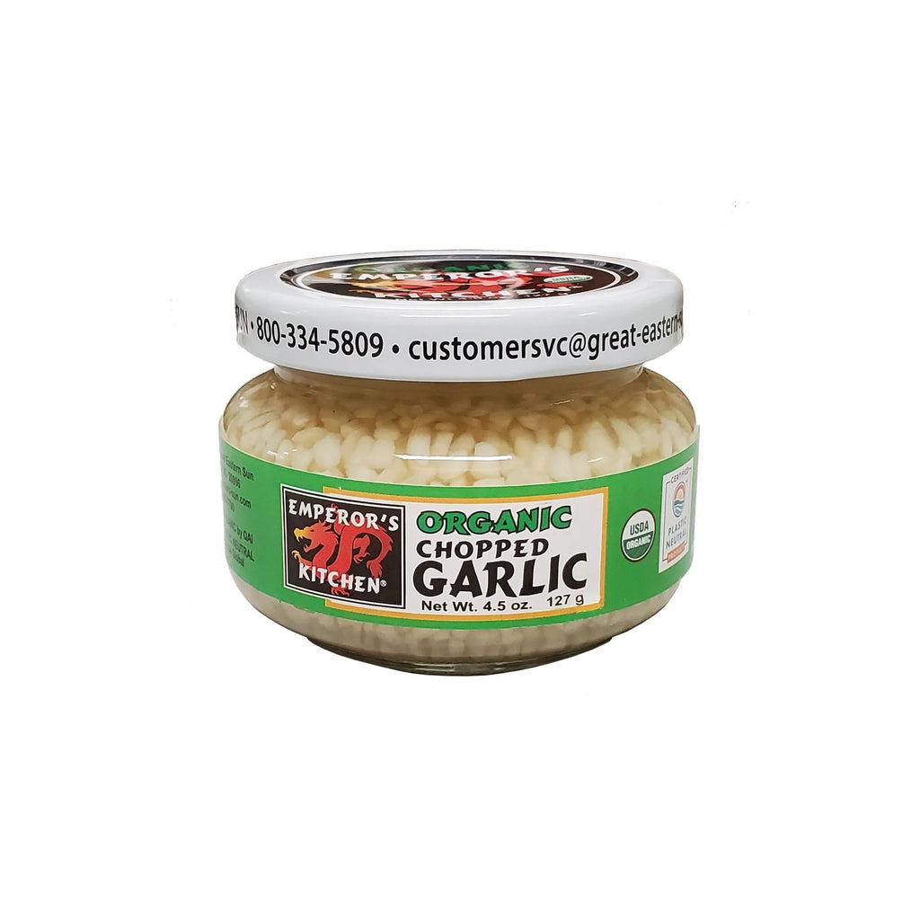 Emperor's Kitchen Organic Chopped Garlic    