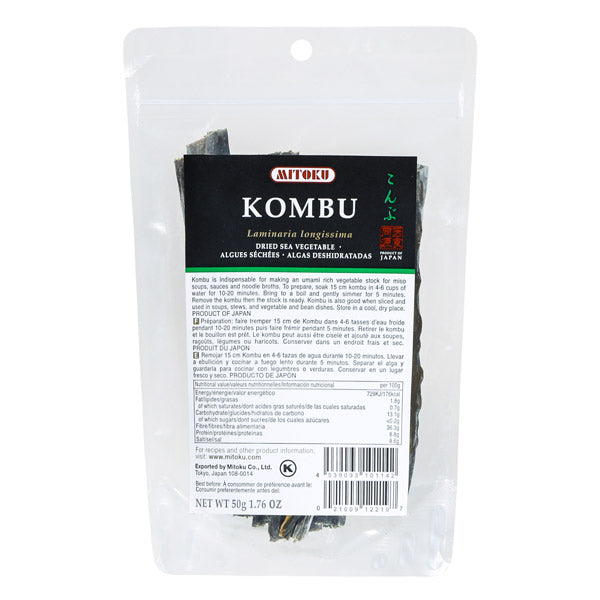 Mitoku Kombu Dried Sea Vegetable Kosher 