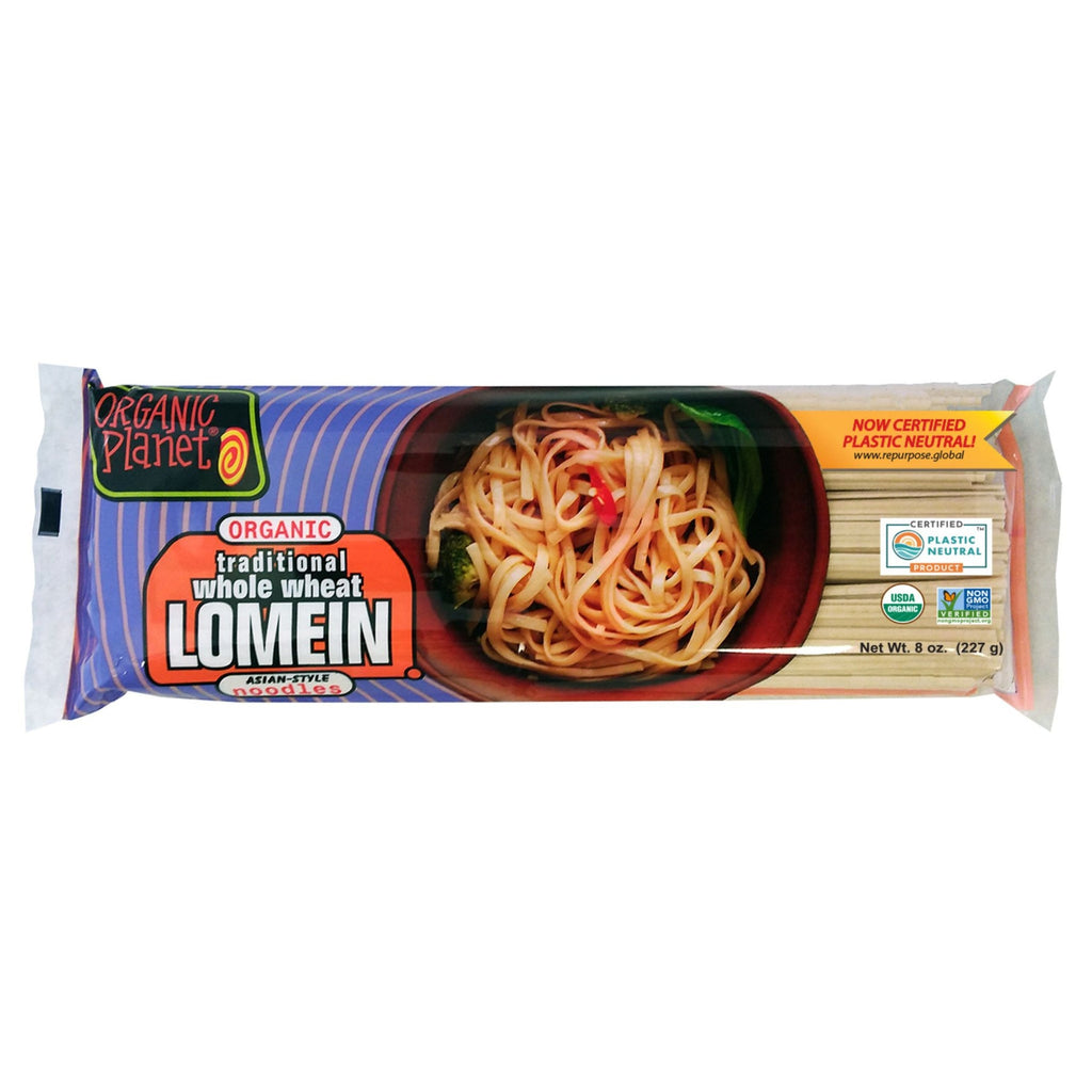 Organic Traditional Lomein Noodles Organic Planet.       